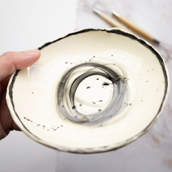 "Abstract Bowl" - Handcrafted Ceramic Bowls